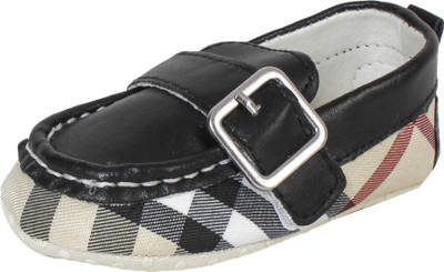 

abdc kids Boys Strap Loafers(Black