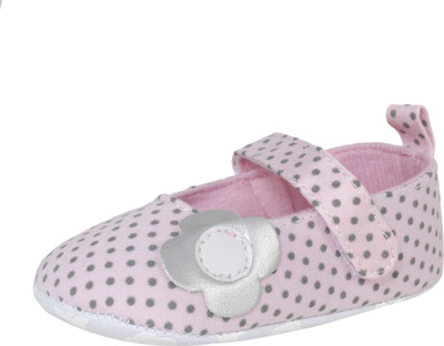 

abdc kids Girls Velcro Ballerinas(Pink