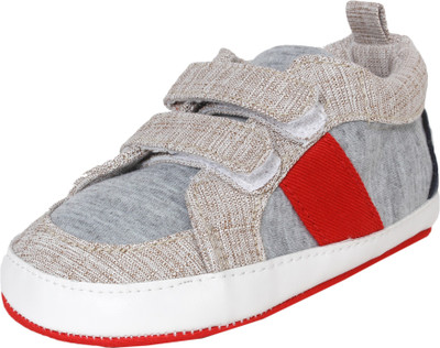 

abdc kids Boys Velcro Derby Shoes(Grey