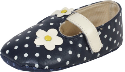 

abdc kids Boys & Girls Velcro Ballerinas(Blue