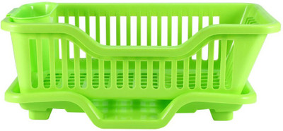 

onlyimported.com Optra Plates Utensils Plastic Kitchen Rack(Green)