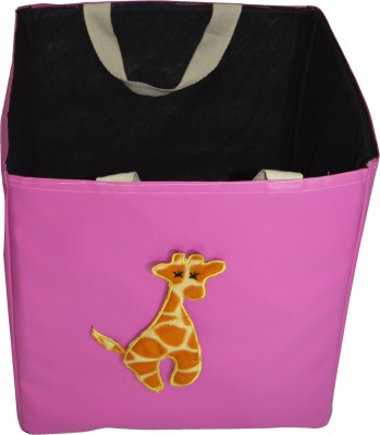 Creative Textiles 20 L Pink Laundry Bag(Rexine)