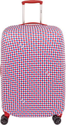 

Delsey Suitcase Cover Travel Necessities Luggage Cover(Expendable Suitcase Cover Medium Large, Electric Blue)