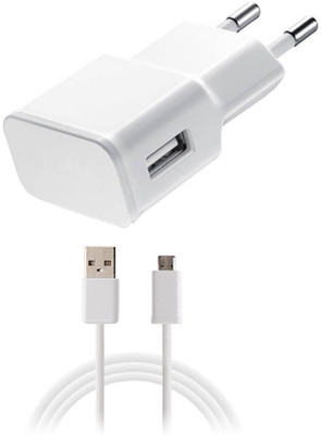 DAKRON Wall Charger Accessory Combo for Panasonic Eluga Turbo(White)