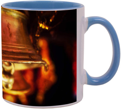 

Arkist temple bell 2 Ceramic Mug(340 ml), Multicolor