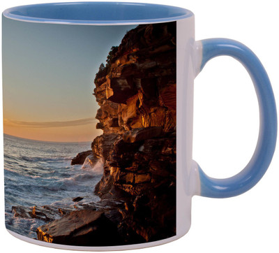 

Arkist bronte new south wales australia wallpaper x Ceramic Mug(340 ml), Multicolor