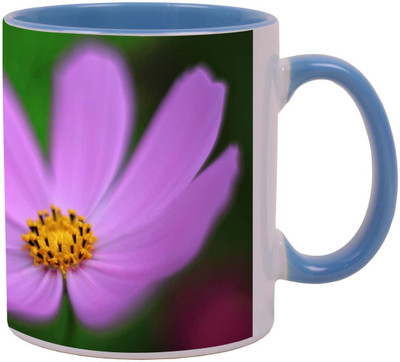 

Arkist pink cosmos flower macro 2 Ceramic Mug(340 ml), Multicolor