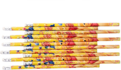 

Parteet Pack of 6 Box Extra Dark High Quality pencils With Eraser for Kids Pencil(Set of 6, Multicolor)