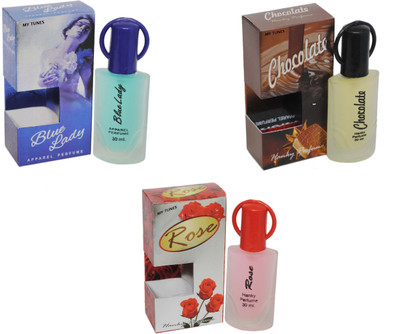 

My Tunes Combo Blue Lady-Chocolate-Rose Eau de Toilette - 90 ml(For Women)