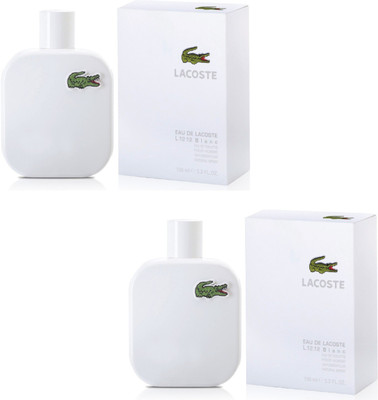 

Lacoste L.12.12. Blanc/White EDT Perfume for Men (Set of 2) 200 ml (100 x 2) Eau de Toilette - 200 ml(For Men)