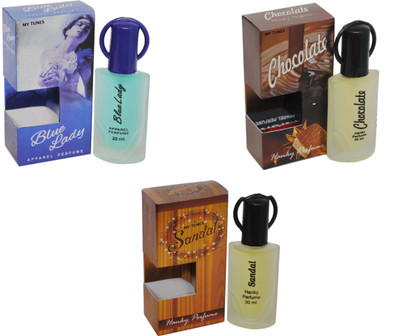 

My Tunes Combo Blue Lady-Chocolate-Sandel Eau de Toilette - 90 ml(For Women)