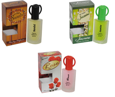 My Tunes Combo Sandel-Jasmine-Rose Eau de Toilette - 90 ml(For Women)
