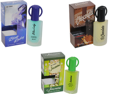 

My Tunes Combo Blue Lady-Chocolate-Jasmine Eau de Toilette - 90 ml(For Women)