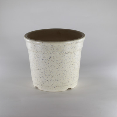 

PORT REGALO Plant Container(Ceramic, External Height - 11.5 cm), White