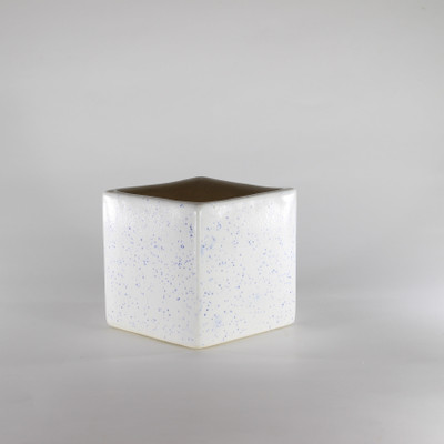 

PORT REGALO Plant Container(Ceramic, External Height - 9 cm), White