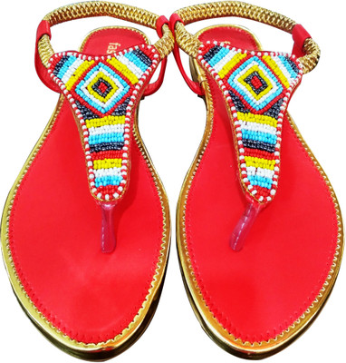 

Fashionitz Women Dark Red Flats