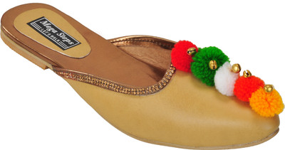 

Mega Steps Women Beige Flats
