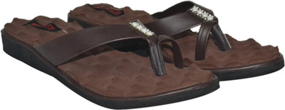 

Healthline Women Brown Flats