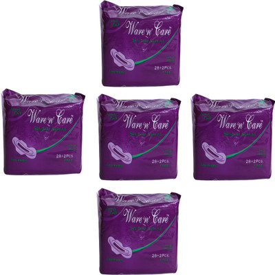 

Ware"N" Care Ultra Clean Wings Sanitary Pad(Pack of 150)