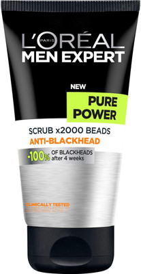 

L'Oreal Paris Men Expert Pure Power Anti-blackhead Scrubx2000 Beads Scrub(149 ml)