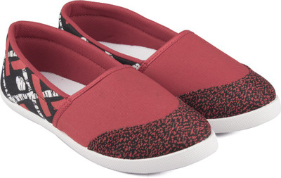 

Asian AMY-95 Slip On Sneakers For Women(Multicolor, Red
