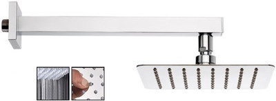 

AAI Exclusive Ultrathin Square Shower 6x6 Inch With Arm And Flange Shower Head