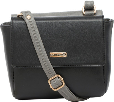 

ESBEDA Women Casual Black PU Sling Bag
