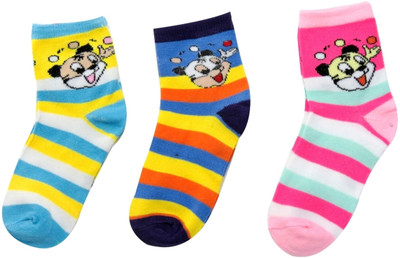 

Neska Moda Boys & Girls Printed Ankle Length(Pack of 3, Multicolor