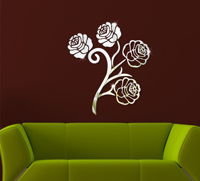 Naveed Arts  Sticker(Pack of 9, Silver