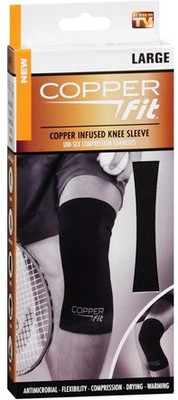 

COPPER FIT COPPER FIT KNEE Knee, Calf & Thigh Support (L, Black)