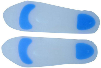 

Flamingo silicon insoles Foot Support(White