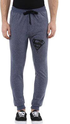 Superman Graphic Print Men Grey Track Pants Superman Graphic Print Men Grey Track Pants