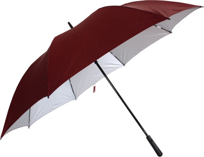 

Sun Brand Jumbo Size 2- Person Maroon Auto Open Umbrella Umbrella(Maroon)