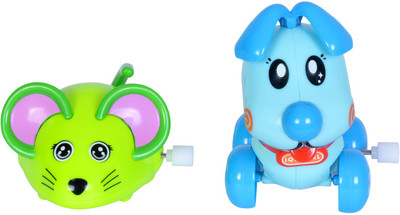 

SN toy zone Cute Animal Shaped Toys WindUp and Friction Toys(Multicolor)