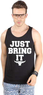 SayItLoud Men Vest, Black