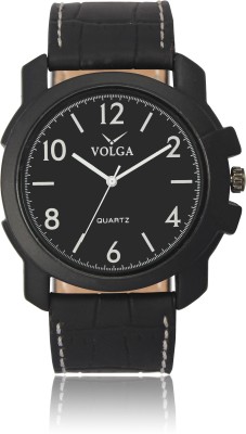 Volga VLW050014 Casual Leather belt With Designer Stylish Branded Fancy box Analog Watch  - For Men   Watches  (Volga)
