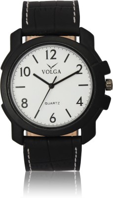 Volga VLW050013 Casual Leather belt With Designer Stylish Branded Fancy box Analog Watch  - For Men   Watches  (Volga)