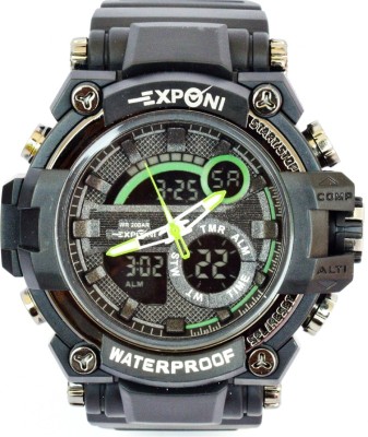 Creator Exponi WR 20 BAR Stylish Dial Analog-Digital Watch  - For Men   Watches  (Creator)