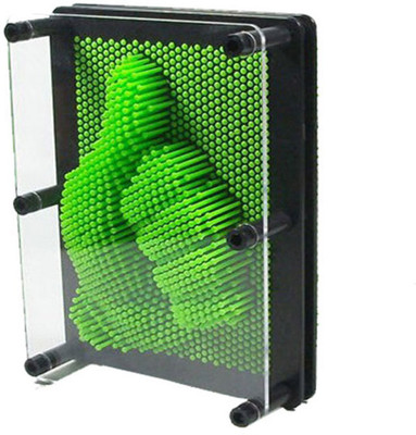 

BonZeal 3D Pin Art Sculpture Pin Point Impression Hand Mould Toy