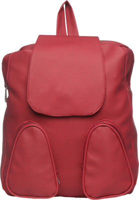

Rapidcostore Girls Casual Maroon Leatherette Sling Bag