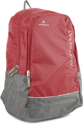 

Aristocrat Zing 25 L Backpack(Red, Grey)