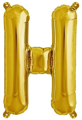 

Shop Online Solid H Digit Balloon(Gold, Pack of 1)