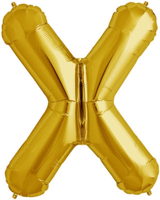 

Shop Online Solid X Digit Balloon(Gold, Pack of 1)