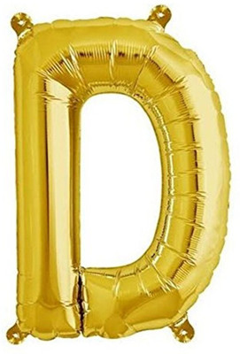 

Shop Online Solid D Digit Balloon(Gold, Pack of 1)