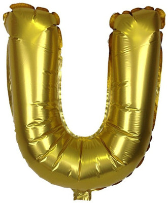 

Shop Online Solid U Digit Balloon(Gold, Pack of 1)