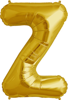 

Shop Online Solid Z Digit Balloon(Gold, Pack of 1)