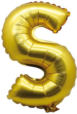 

Shop Online Solid S Digit Balloon(Gold, Pack of 1)
