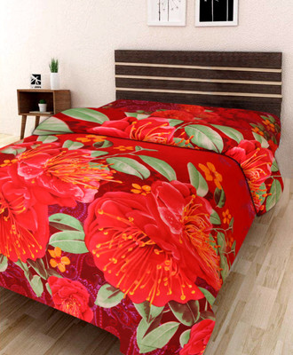 IWS 144 TC Microfiber Single 3D Printed bedsheet(1 bedsheet, Multicolor) available at flipkart for Rs.149
