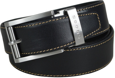 

Cross Men Formal Black Genuine Leather Reversible Belt