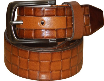 

Style 98 Men Party, Casual, Formal Tan Genuine Leather Belt